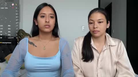 Snapshot of 2summerlove2 chatting on February 2025 06:43:01 PM Dalilah and Tarah online show from February 2025 06:43:01 PM