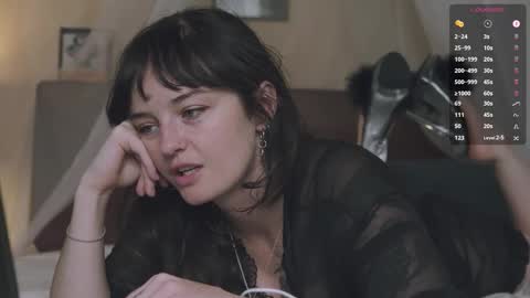 Snapshot of _freckles chatting on March 2026 12:28:01 AM Jacqui Queen goddess motorcycle mozzarella Jaq next livestream see bio online show from March 2026 12:28:01 AM