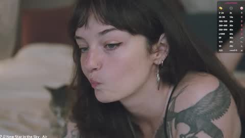 Snapshot of _freckles chatting on March 2026 10:48:01 PM Jacqui Queen goddess motorcycle mozzarella Jaq next livestream see bio online show from March 2026 10:48:01 PM