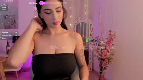 Snapshot of _littlecherryy_ chatting on January 2025 06:21:01 PM Tania online show from January 2025 06:21:01 PM