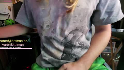 Snapshot of aaronskeetman chatting on December 2024 12:22:02 PM Aaron Skeetman online show from December 2024 12:22:02 PM