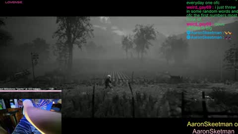 Snapshot of aaronskeetman chatting on December 2024 01:17:01 PM Aaron Skeetman online show from December 2024 01:17:01 PM