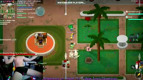 Snapshot of aaronskeetman chatting on October 2025 05:10:01 AM Aaron Skeetman online show from October 2025 05:10:01 AM