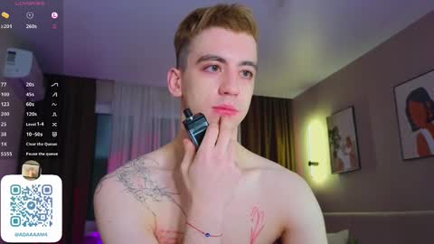 Hi Im Adam Glad to see u here 3 And its my first day online show from January 2025 12:17:02 AM