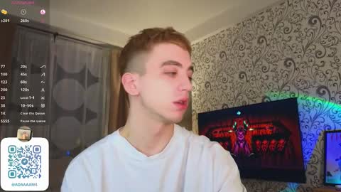 Hi Im Adam Glad to see u here 3 And its my first day online show from January 2025 08:58:02 PM