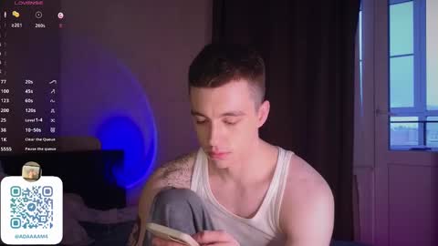 Hi Im Adam Glad to see u here 3 And its my first day online show from February 2025 12:47:01 PM