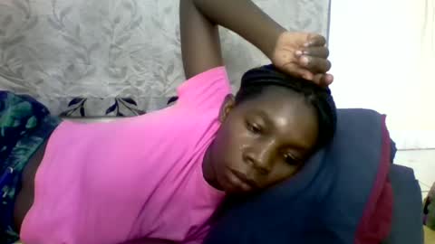 Snapshot of afronubians_ chatting on February 2025 07:10:01 PM pink and josphen online show from February 2025 07:10:01 PM