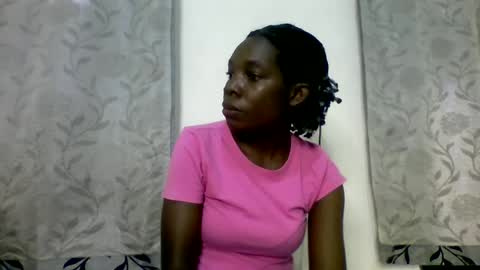 Snapshot of afronubians_ chatting on February 2025 12:08:01 PM pink and josphen online show from February 2025 12:08:01 PM