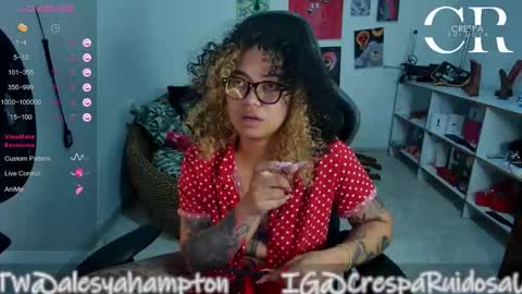 Snapshot of alesyahampton chatting on February 2026 01:24:02 AM Crespa Ruidosa online show from February 2026 01:24:02 AM