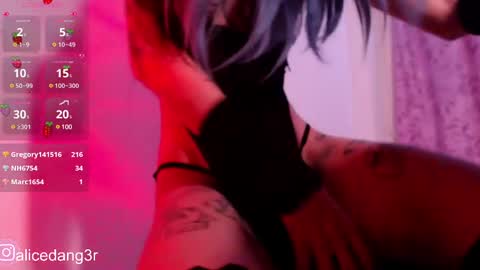 Snapshot of alicedang3r chatting on December 2024 09:06:02 AM Alice online show from December 2024 09:06:02 AM