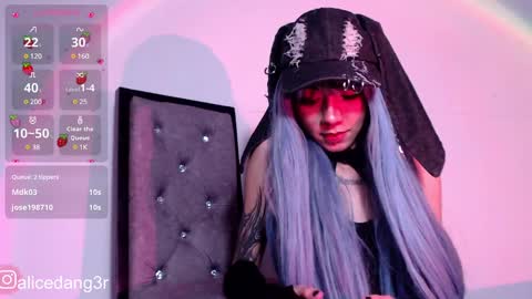 Snapshot of alicedang3r chatting on January 2025 06:55:02 AM Alice online show from January 2025 06:55:02 AM