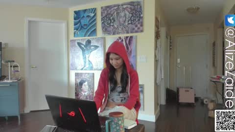 Alize Zaide online show from February 2025 11:01:01 PM