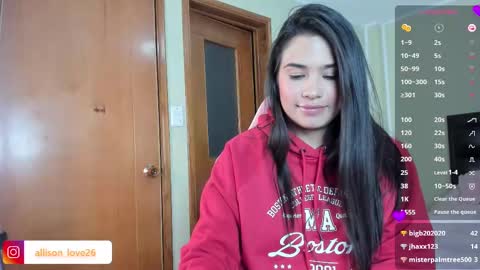 allison online show from February 2025 08:21:01 AM