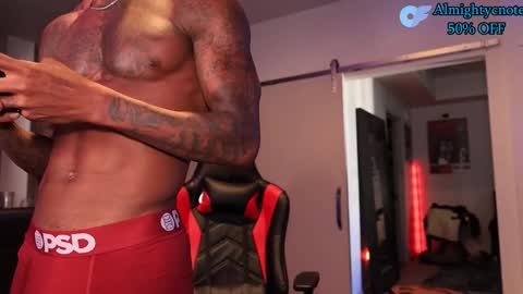 Almightycnote online show from March 2026 11:31:02 PM