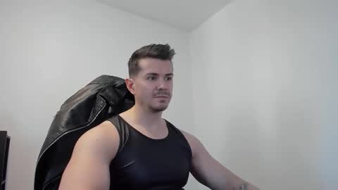 Snapshot of alphagodleatherking92 chatting on November 2025 09:53:02 AM LeatherMaster online show from November 2025 09:53:02 AM