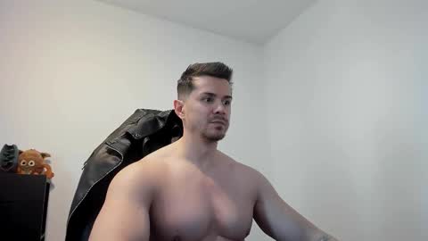 Snapshot of alphagodleatherking92 chatting on January 2026 07:57:01 AM LeatherMaster online show from January 2026 07:57:01 AM