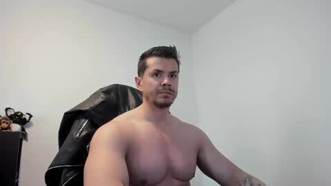 Snapshot of alphagodleatherking92 chatting on February 2026 10:11:02 AM LeatherMaster online show from February 2026 10:11:02 AM