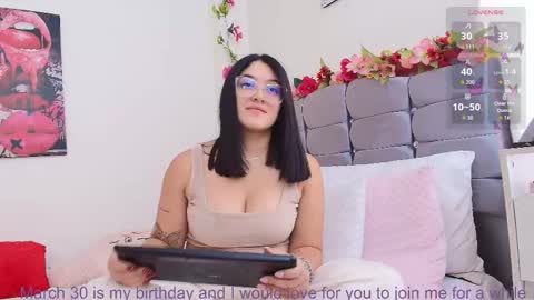 Isabella online show from March 2026 09:10:01 PM