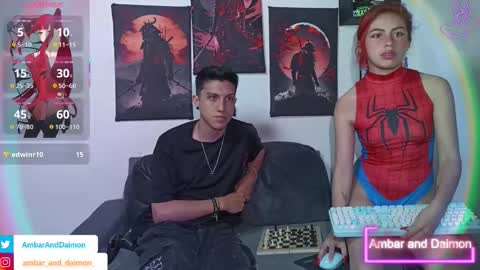 Snapshot of ambar_and_daimon_ chatting on October 2025 08:11:01 AM AMBAR AND DAIMON online show from October 2025 08:11:01 AM