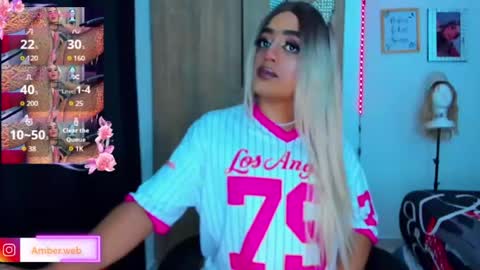 Amber sofia  pitter online show from June 2026 12:08:01 PM