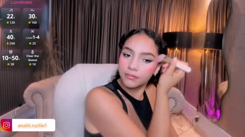 Anahi Curlie online show from June 2026 11:05:01 AM