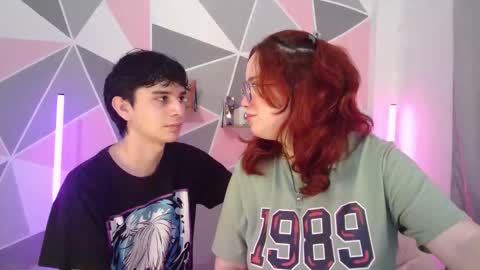 Snapshot of andrewanndcherry chatting on December 2025 12:18:01 AM Andrew and Cherry online show from December 2025 12:18:01 AM