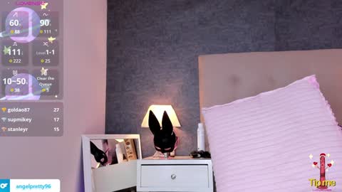 Snapshot of angels_one chatting on January 2025 08:10:01 PM Angela online show from January 2025 08:10:01 PM