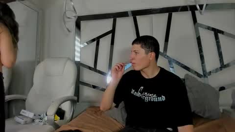 Snapshot of anlleloandangela chatting on April 2026 09:01:01 PM ANGEL AND TEFY online show from April 2026 09:01:01 PM