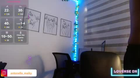 Antonella Maiky online show from May 2026 09:12:02 PM