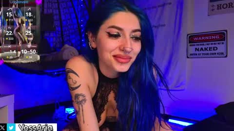 Snapshot of ariavossx chatting on April 2026 09:09:02 PM Aria online show from April 2026 09:09:02 PM