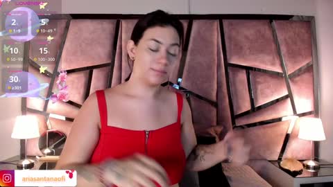 Snapshot of arisantana chatting on December 2024 11:30:01 AM Aria online show from December 2024 11:30:01 AM