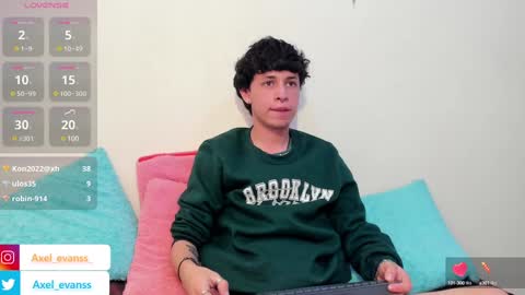 Axel Evanss online show from January 2025 04:00:02 PM