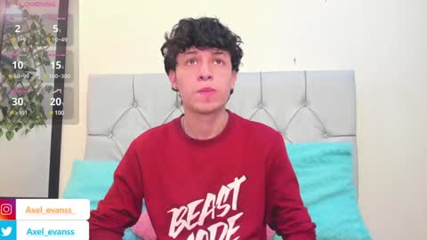 Axel Evanss online show from January 2025 01:43:01 PM