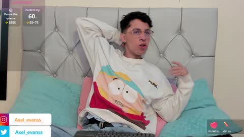 Axel Evanss online show from January 2025 02:07:01 PM