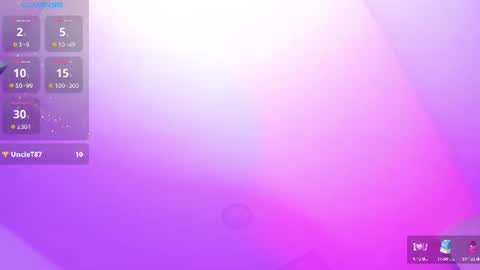 Azurra  online show from July 2026 09:30:01 PM