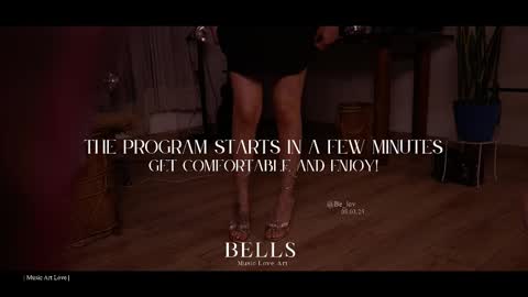 Snapshot of be_lov chatting on March 2025 11:37:02 AM Call me Bells Next Stream on Wednesday Feb 26 online show from March 2025 11:37:02 AM