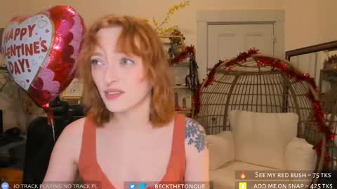 Beck the tongue online show from February 2025 09:43:01 PM