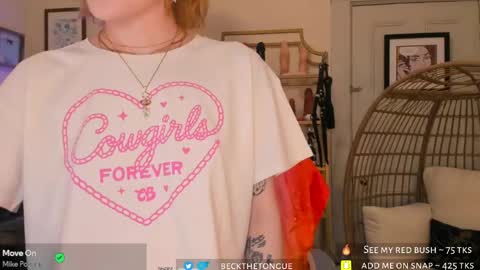 Beck the tongue online show from May 2026 05:51:02 PM