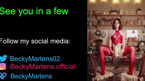 Snapshot of beckymartens chatting on December 2024 04:19:02 AM BeckyMartens come join me on while im offline here online show from December 2024 04:19:02 AM