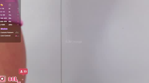 Snapshot of bella_franco chatting on February 2025 06:51:01 PM In instagran bel myangel online show from February 2025 06:51:01 PM