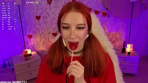 Snapshot of berrryjelly chatting on February 2026 02:03:02 PM Hi Im NikaComing back online on Monday 3 online show from February 2026 02:03:02 PM