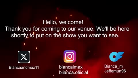 bianca and maxwell online show from June 2026 12:29:01 PM