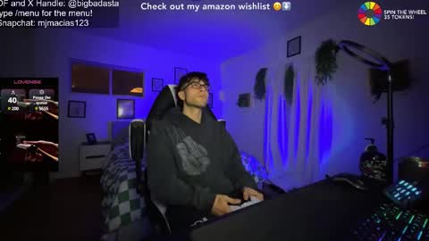 Snapshot of bigbadmj chatting on March 2025 03:57:01 AM Asta online show from March 2025 03:57:01 AM