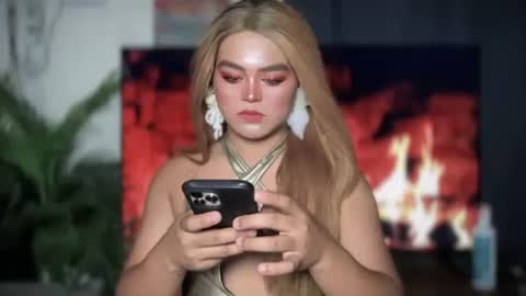 Snapshot of blackbarbiechantalxvx chatting on February 2025 04:32:02 PM blackbarbiechantalxvx online show from February 2025 04:32:02 PM