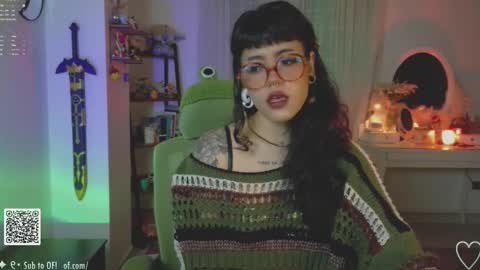 Snapshot of blushing_nymph chatting on November 2025 01:55:02 AM Im Nym Justa nymph on twitter and IG online show from November 2025 01:55:02 AM