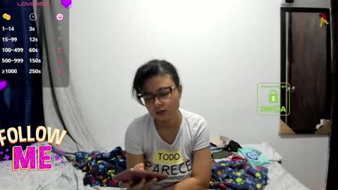 Snapshot of bonnie_lam_ chatting on May 2026 03:04:02 AM bonnie lam hello welcome to my room I hope you have fun and you can reach your maximum pleasure here with me online show from May 2026 03:04:02 AM
