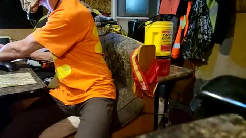 Snapshot of brushsquach chatting on January 2025 01:25:02 PM Steve... aka SkinnieDippin aka TimberTramp online show from January 2025 01:25:02 PM