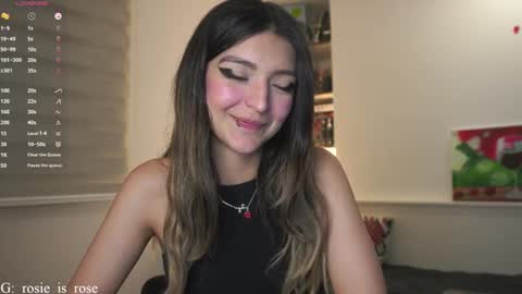 Snapshot of call_me_rosie chatting on March 2025 12:09:02 AM online show from March 2025 12:09:02 AM