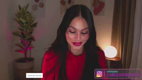 Snapshot of carolinerousev chatting on January 2026 06:46:02 PM carol online show from January 2026 06:46:02 PM