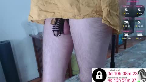 Snapshot of chastityboi69 chatting on February 2026 05:31:01 PM Brett online show from February 2026 05:31:01 PM